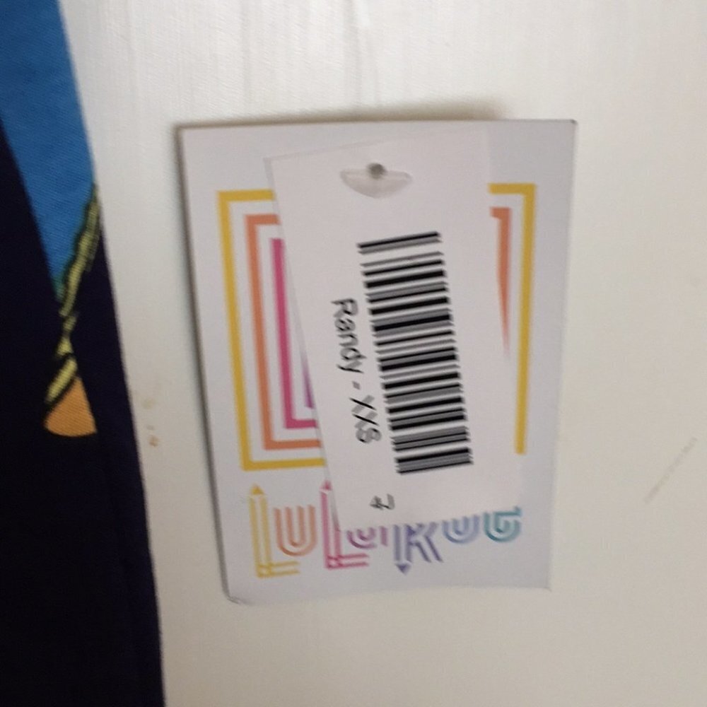 XXS LuLaRoe Randy Tee - Picture 3 of 4